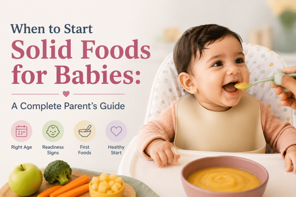 Start Solid Foods for Babies