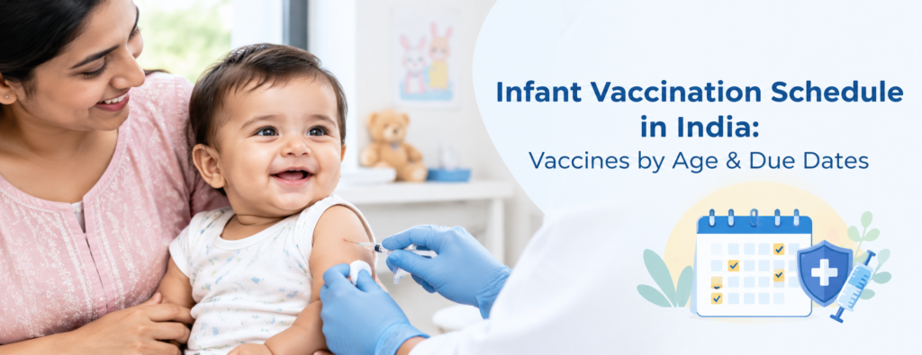 Infant Vaccination Schedule in India